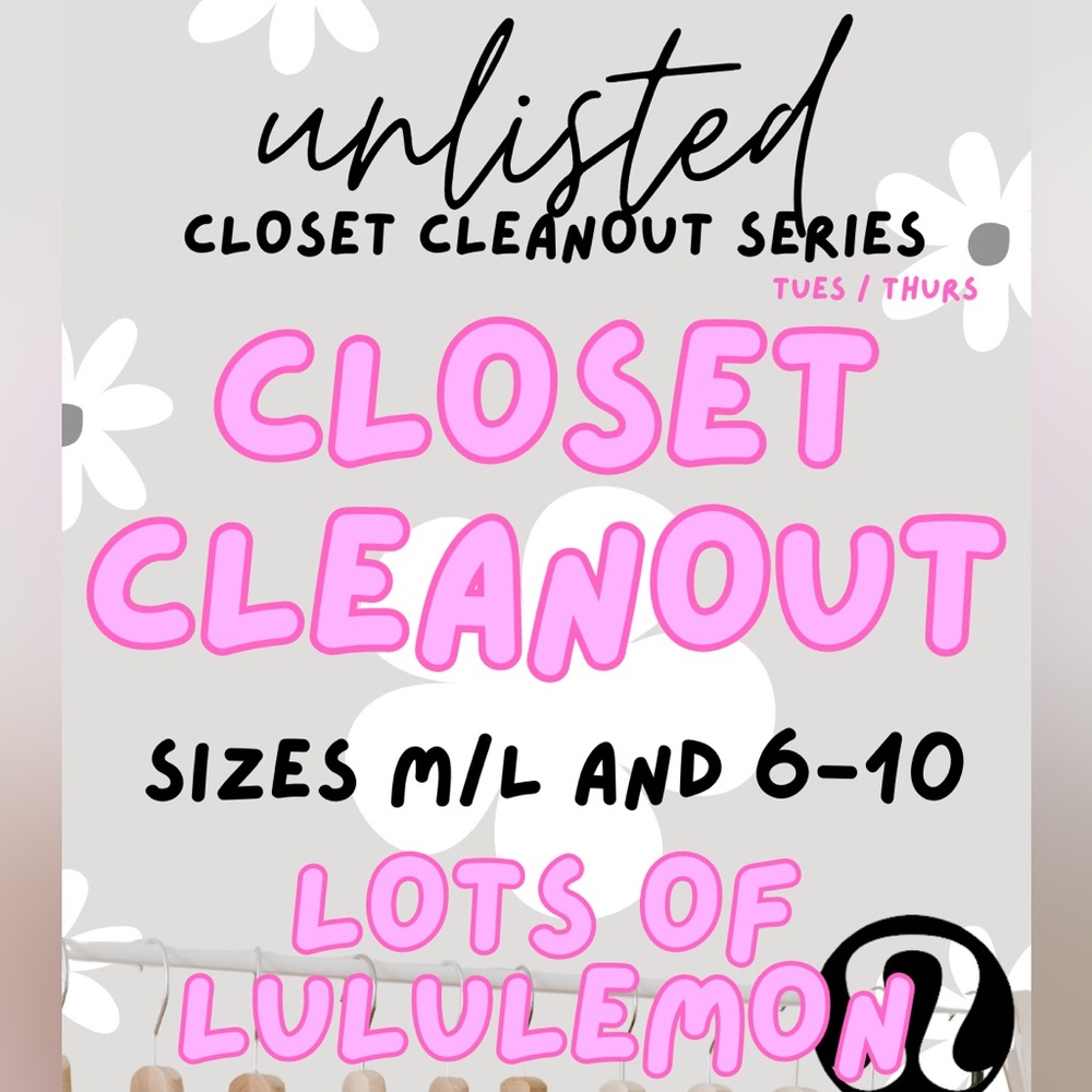 [Posh Show] Unlisted Closet Cleanout